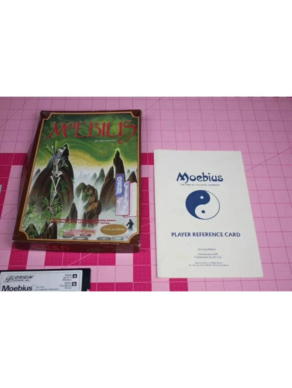 Moebius The Orb of Celestial Harmony Commodore 5.25 floppy